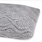 Payton Knitted Steel Cushion