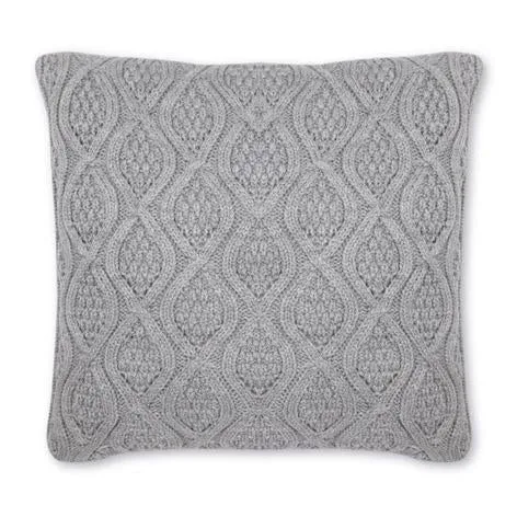 Payton Knitted Steel Cushion