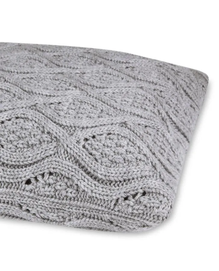 Payton Knitted Steel Cushion