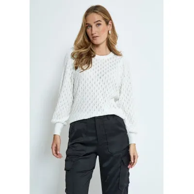 PC7278 Rosalia Sweater - Cloud Dancer