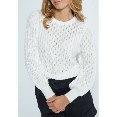 PC7278 Rosalia Sweater - Cloud Dancer