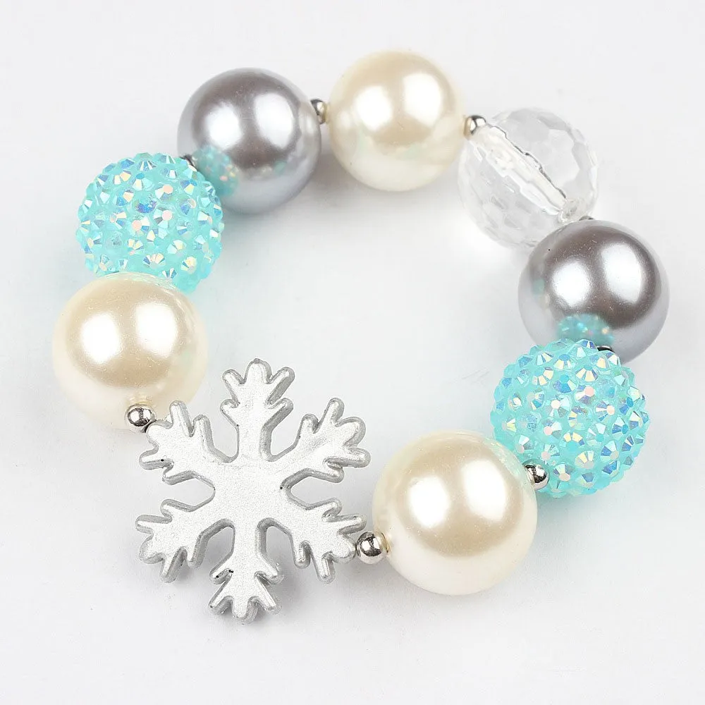 Pink Princess Rhinestone Kids Bracelet - Free Shipping to N.A.