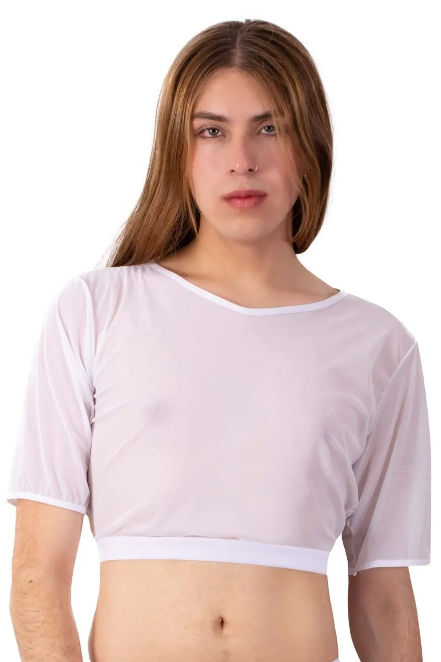 PLURAL PL009 Crop Top Color White