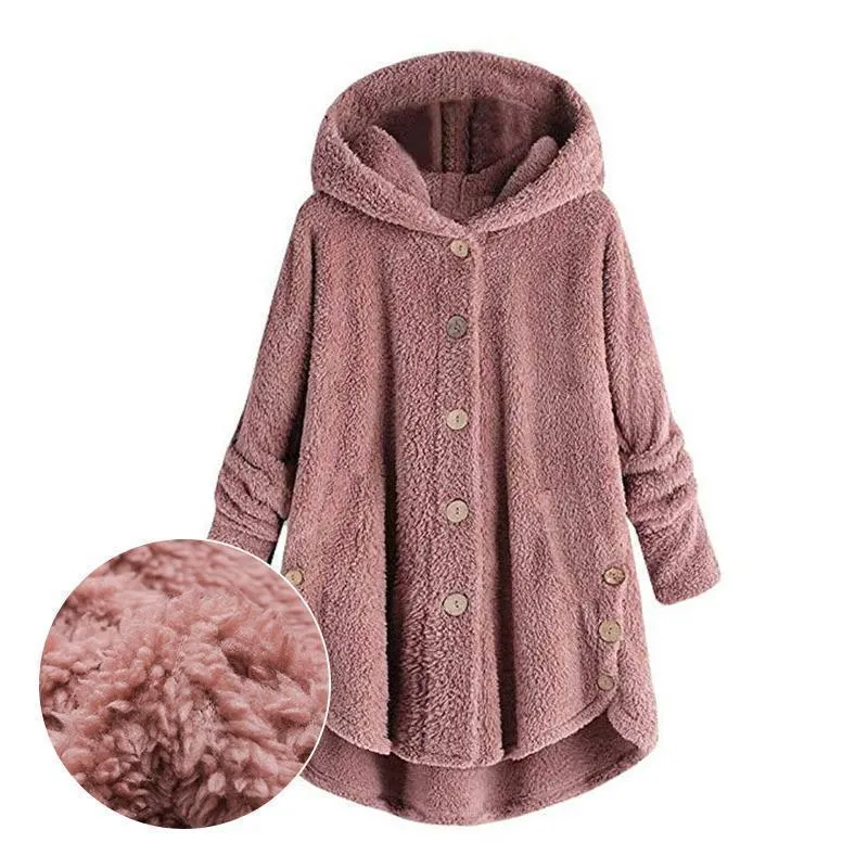 Plus Size Women Loose Warm Outwear Coat