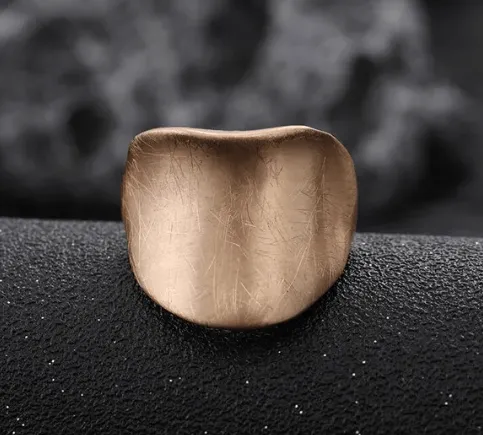 Pre Order:  Assorted Matte Gold Adjustable Rings