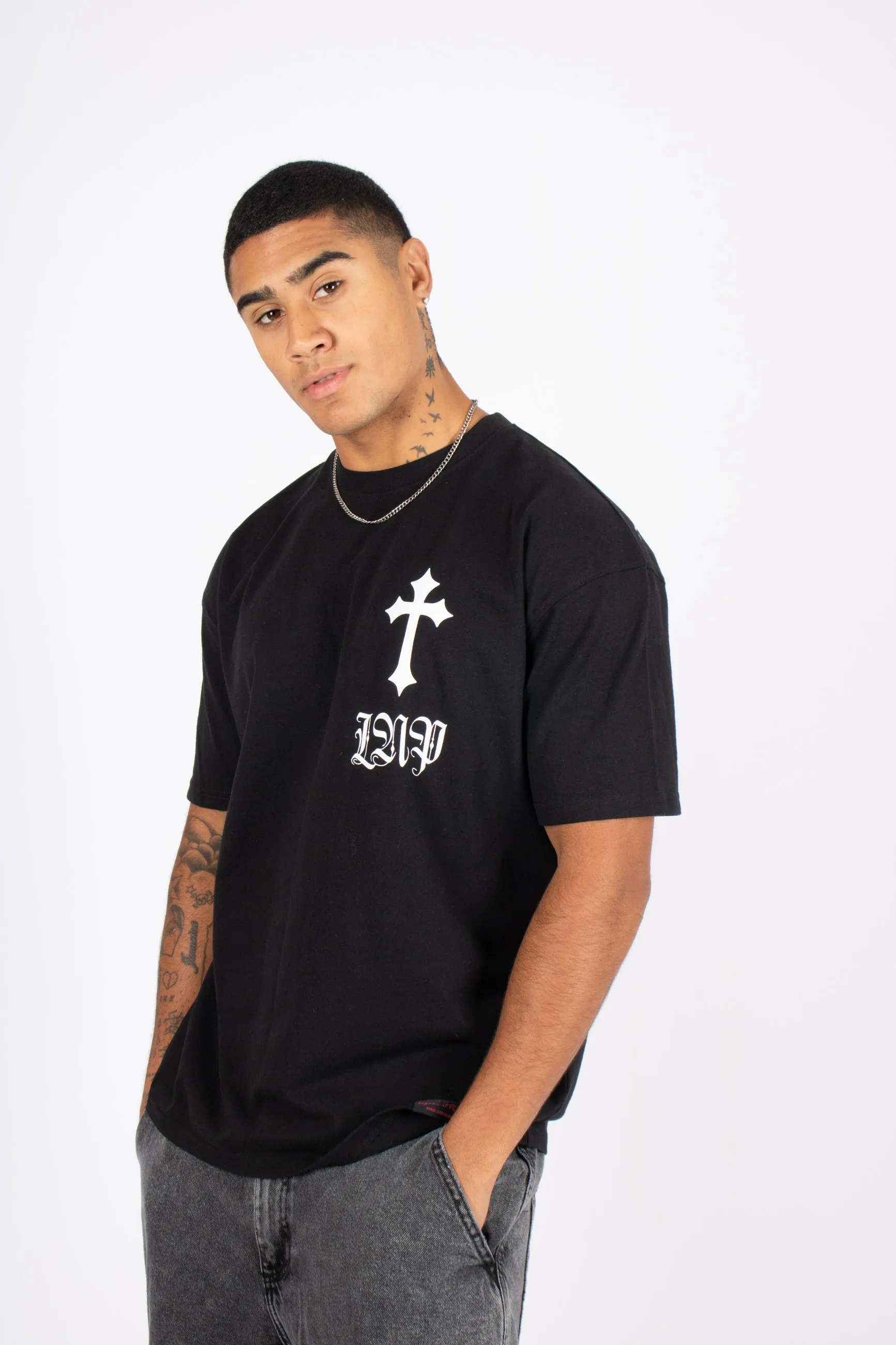 "Only the Blessed" Cross T-shirt