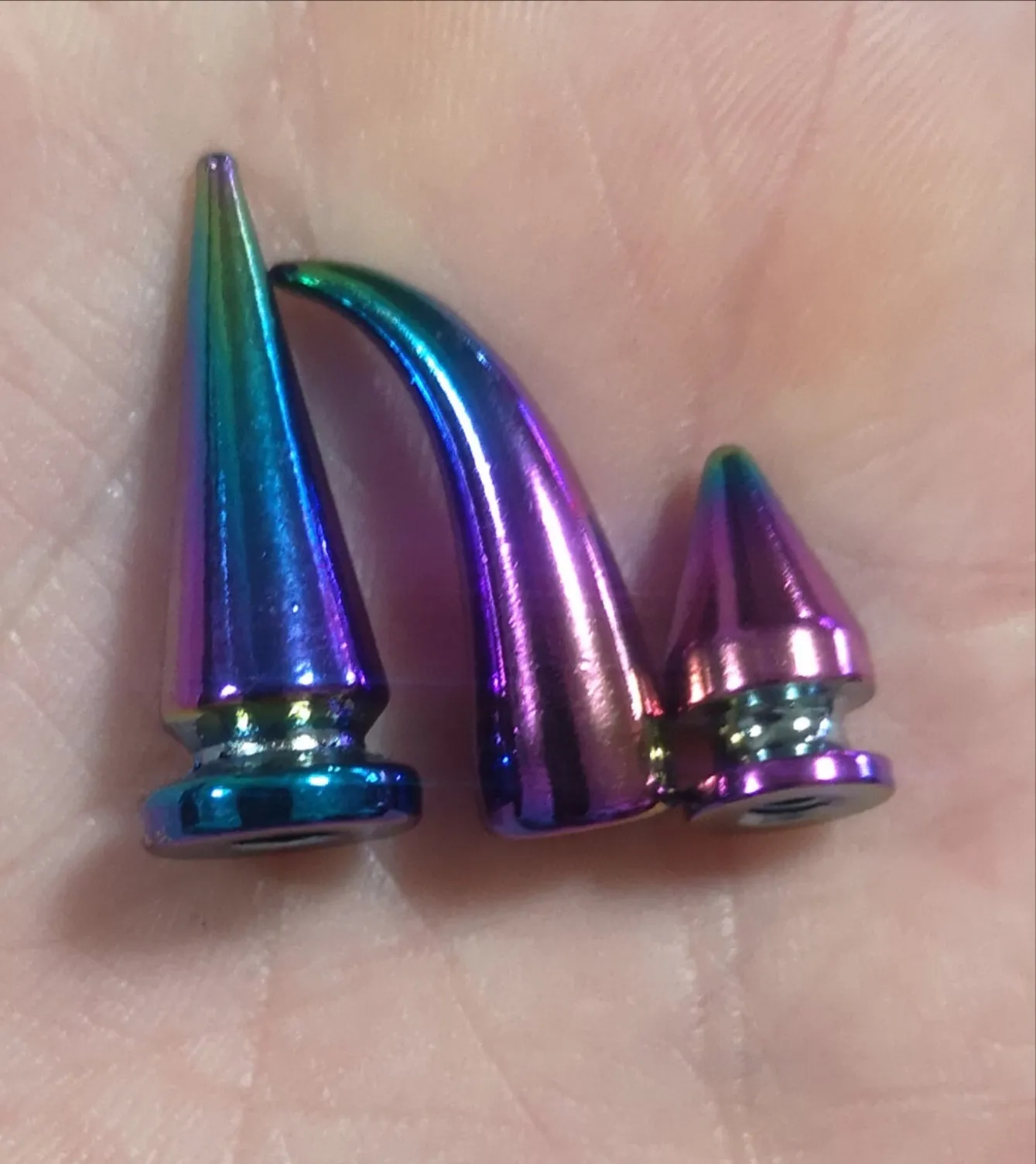 Rainbow Eagle Claw Spike Studs