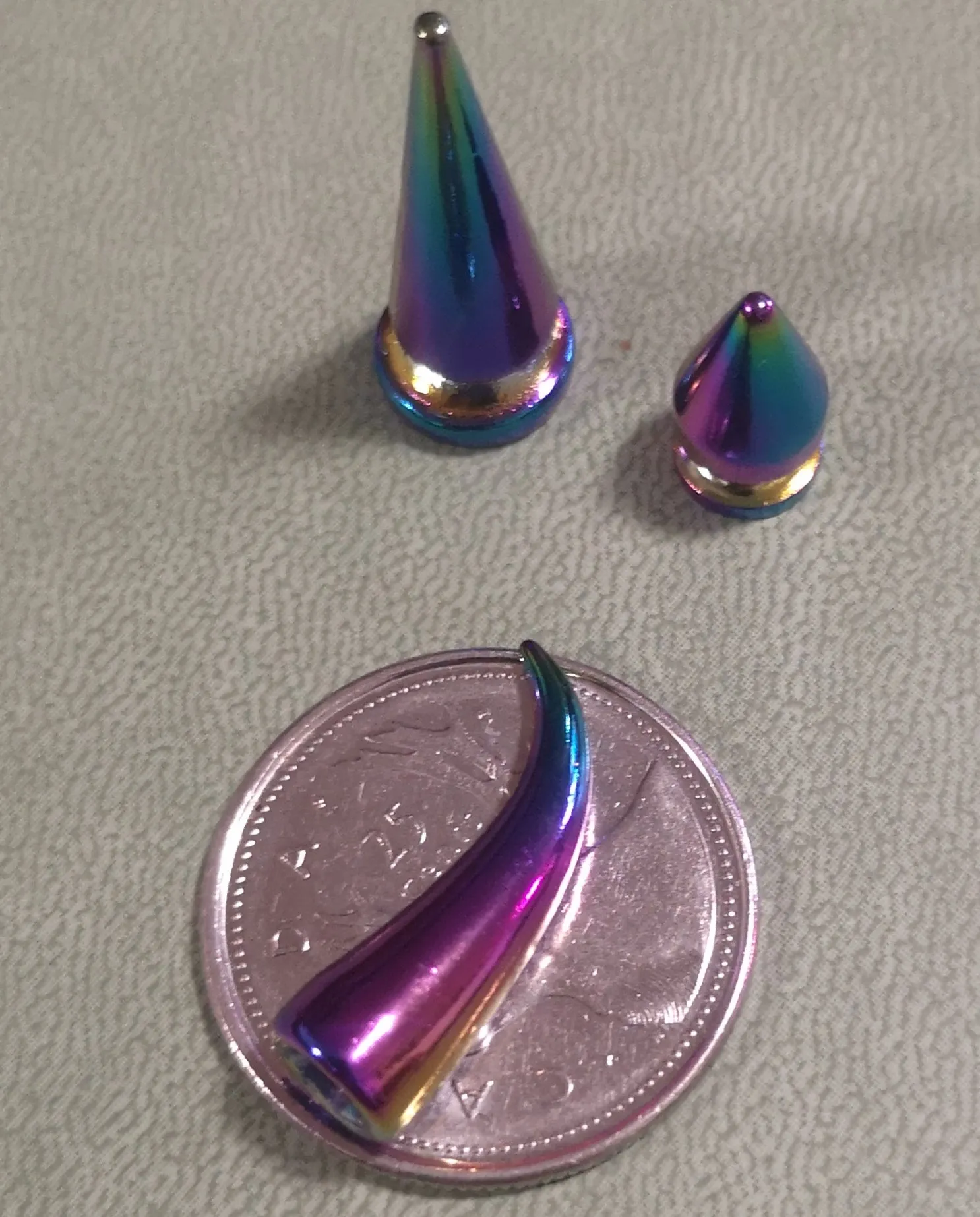 Rainbow Eagle Claw Spike Studs