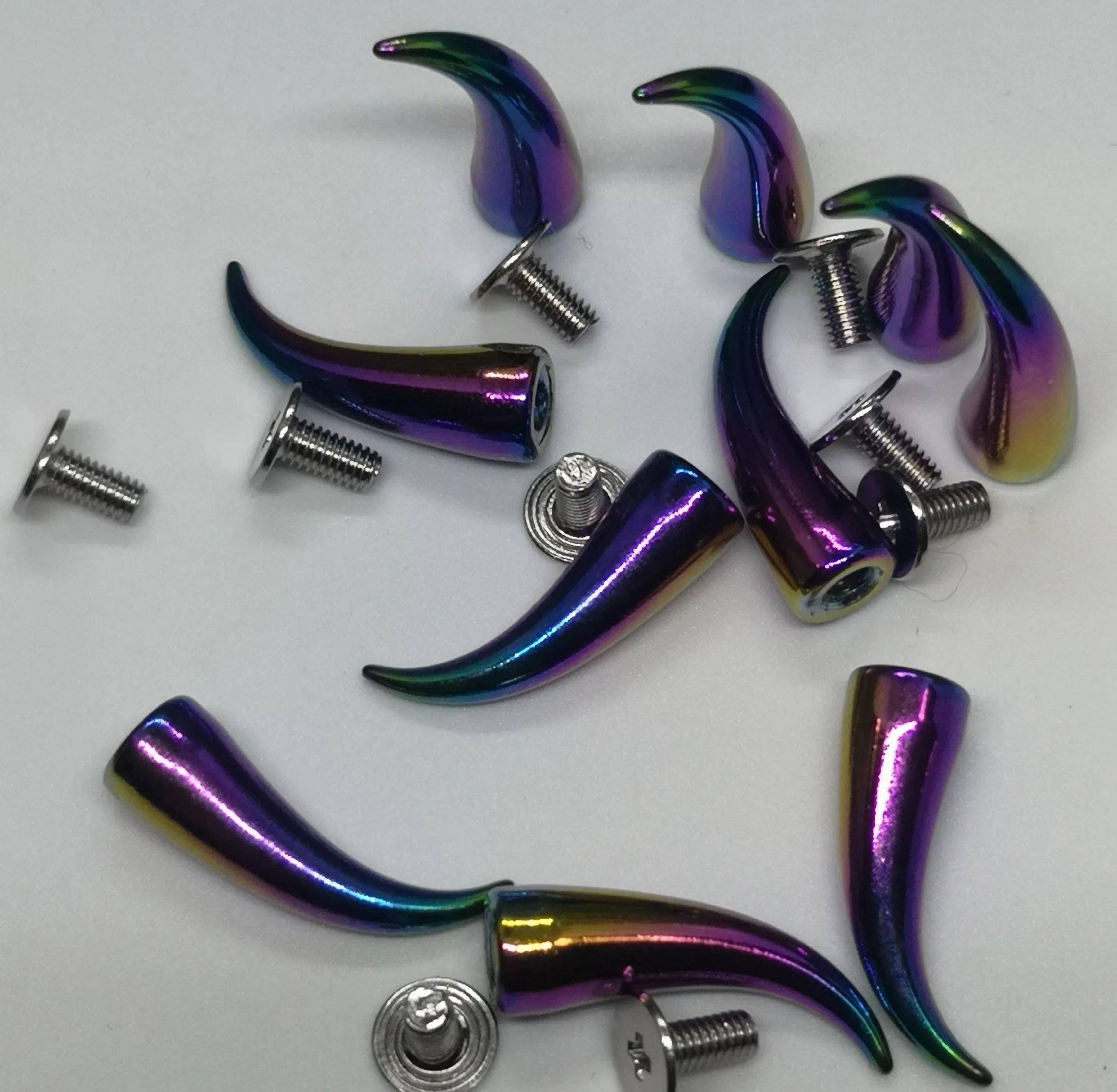 Rainbow Eagle Claw Spike Studs