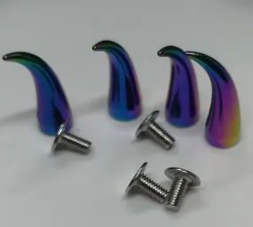 Rainbow Eagle Claw Spike Studs