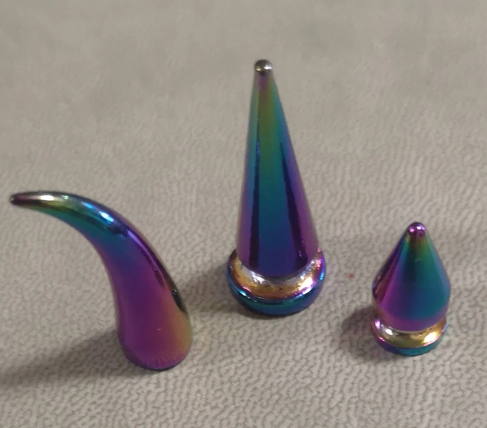 Rainbow Eagle Claw Spike Studs