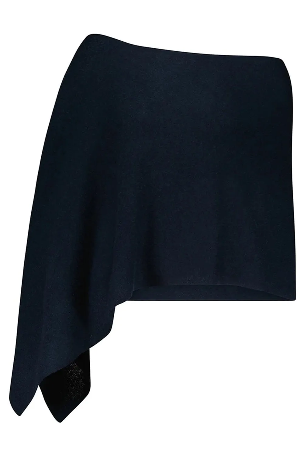 Ruana Poncho - Navy