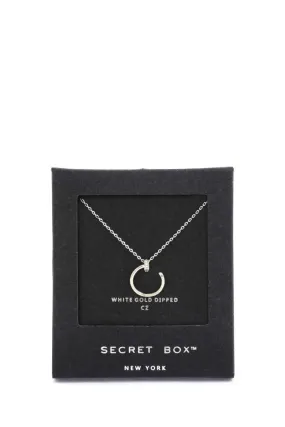 Secret Box Nail Charm Necklace