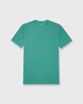 Short-Sleeved Tee in Lovat Pima Cotton