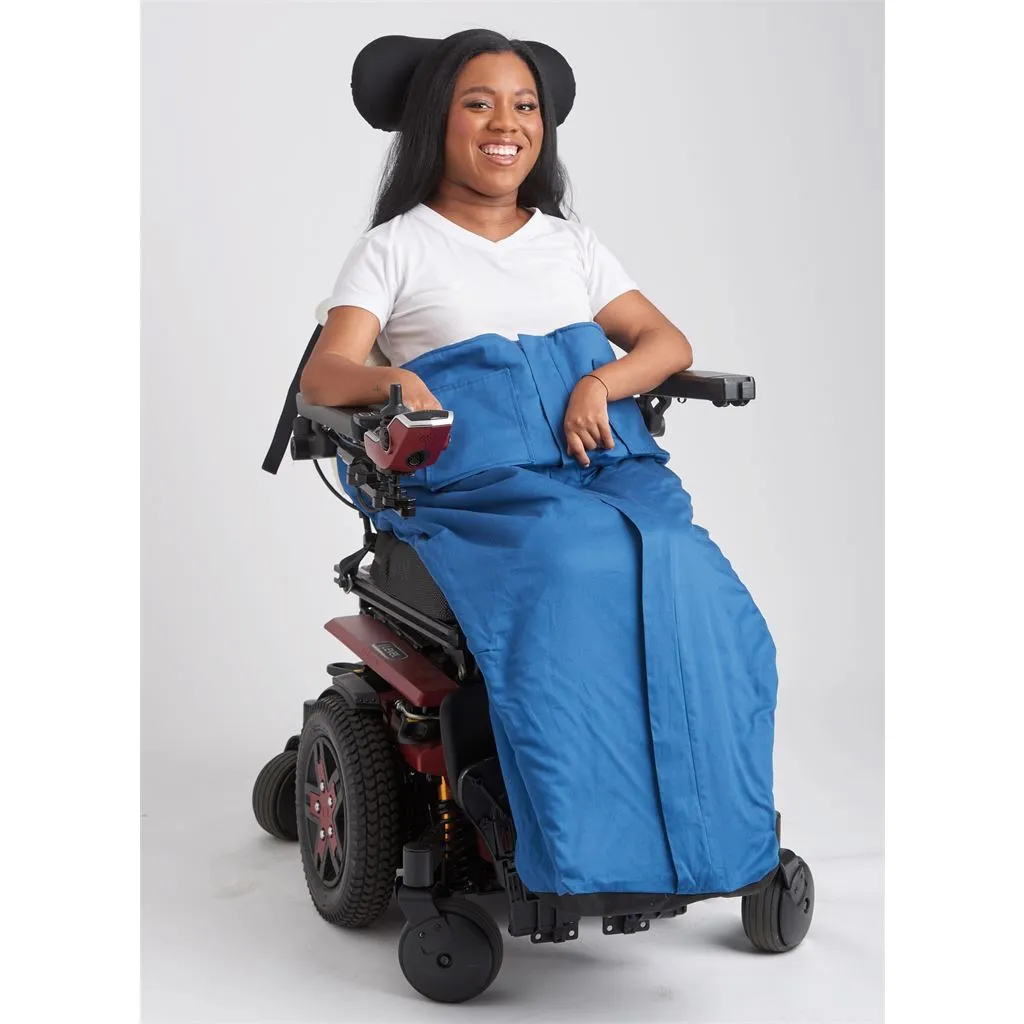 Simplicity Sewing Pattern S9671 Poncho with Detachable Hood and Wheelchair Blanket