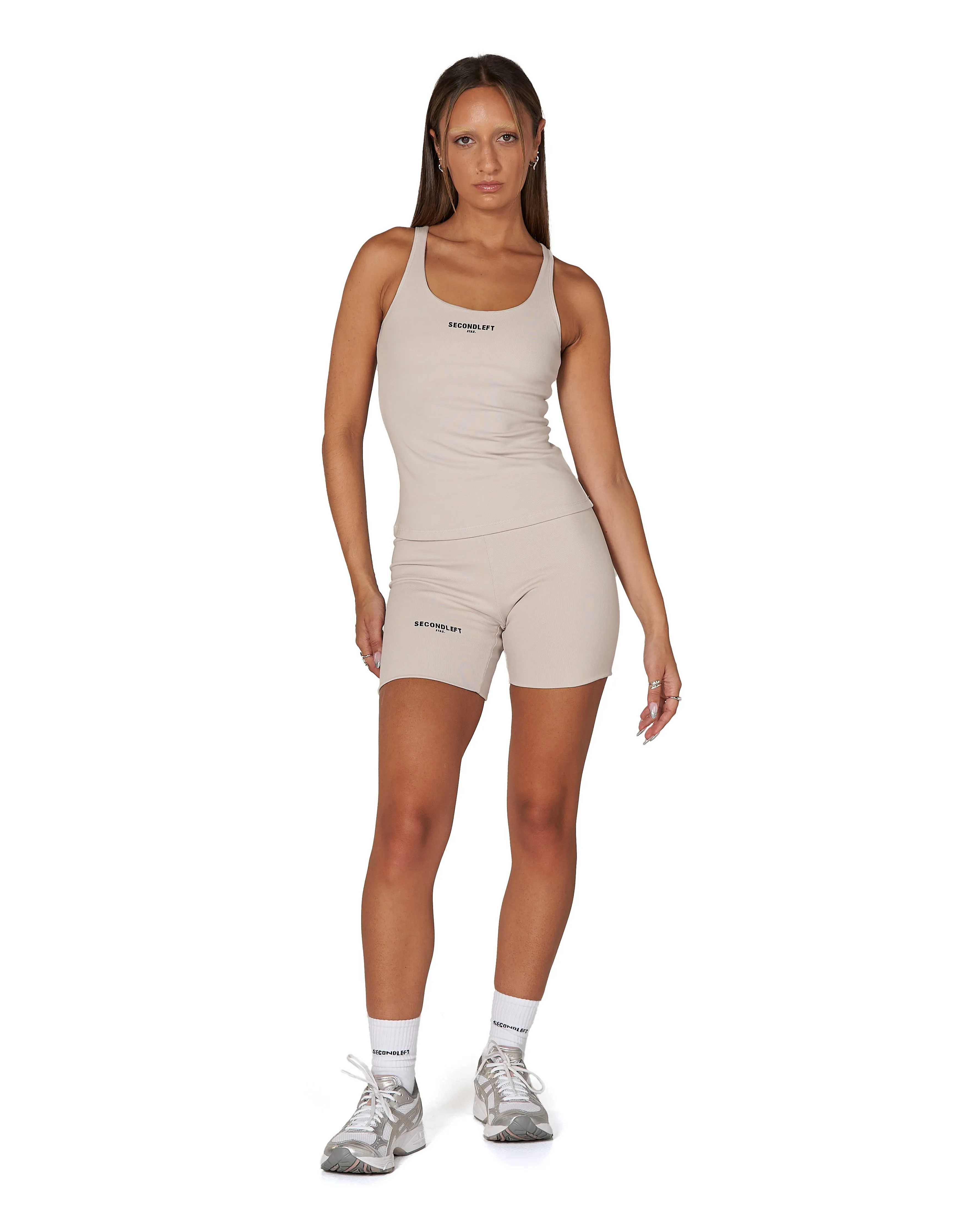 SL BW Bike Shorts Dove - Beige