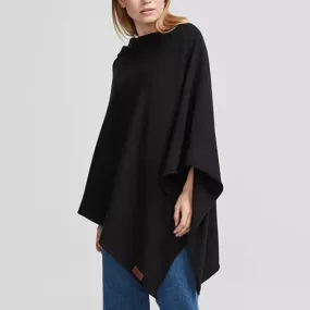 Sofie Merino Wool Poncho - 4 Colours