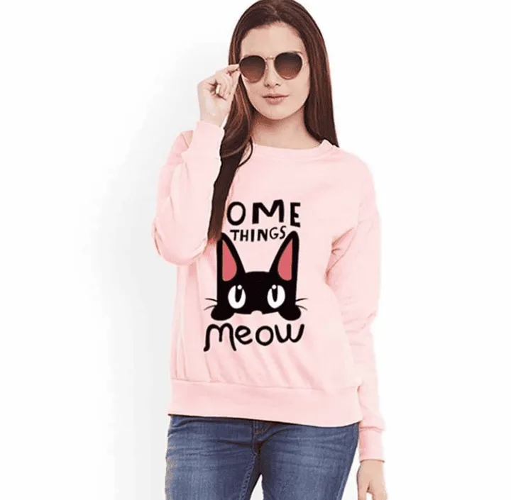 Some Thing Meow Funky Sweatshirt