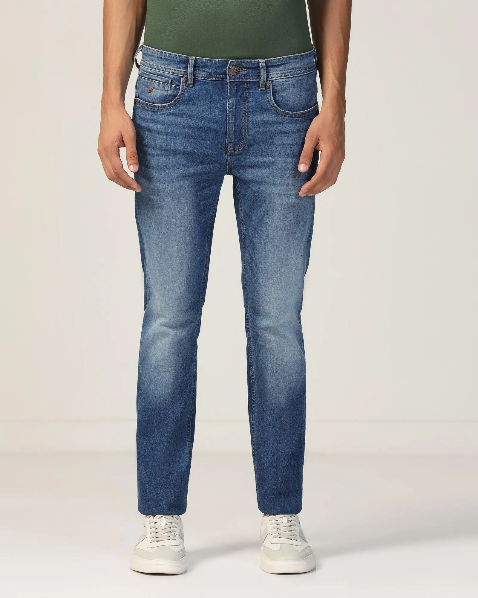 Superflex Slim Yonk Fit Indigo Blue Jeans - Atticus