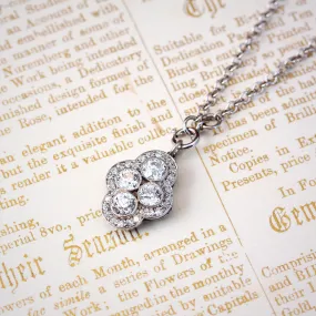 *SWOON!* Divinely Glamorous Vintage Art Deco Diamond Pendant