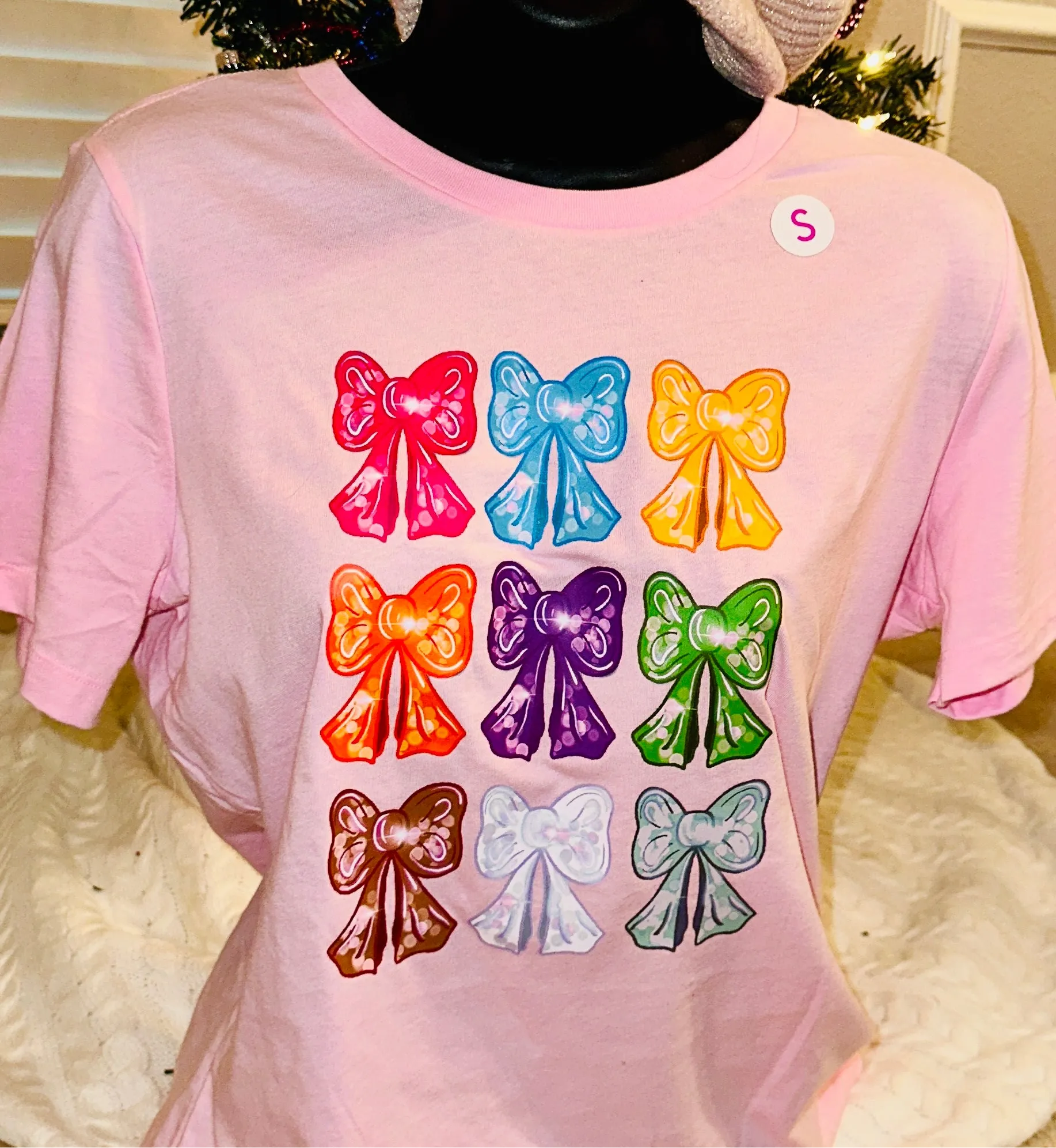 T-Shirts- Pretty Bows Short Sleeve