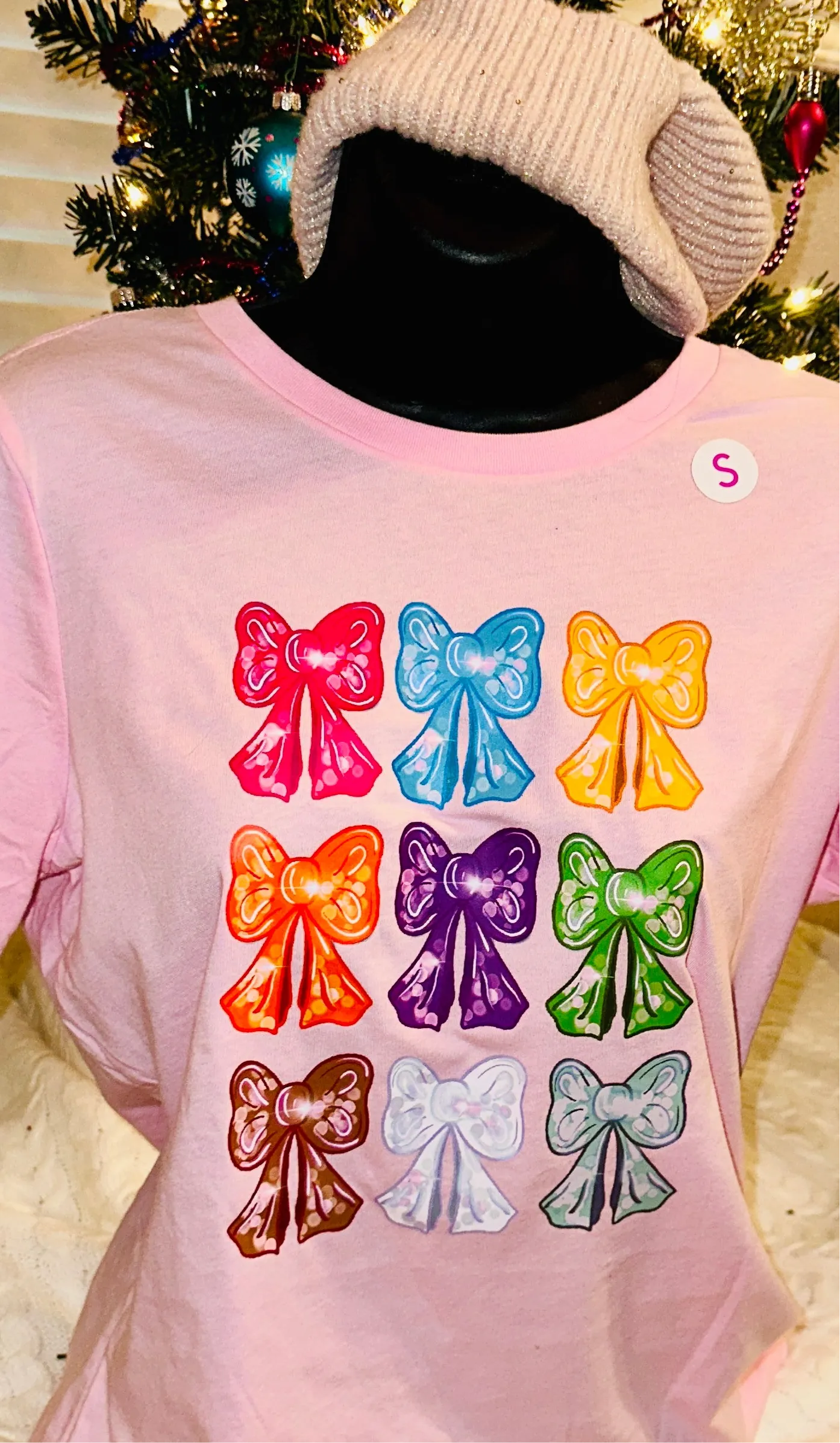 T-Shirts- Pretty Bows Short Sleeve