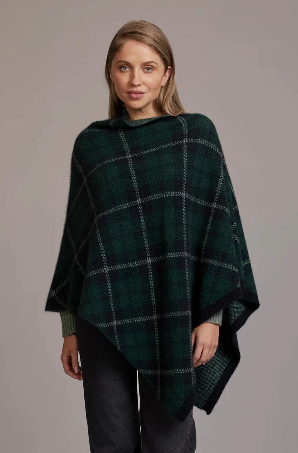 Tartan Poncho