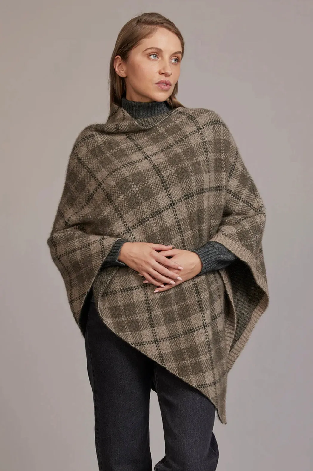 Tartan Poncho