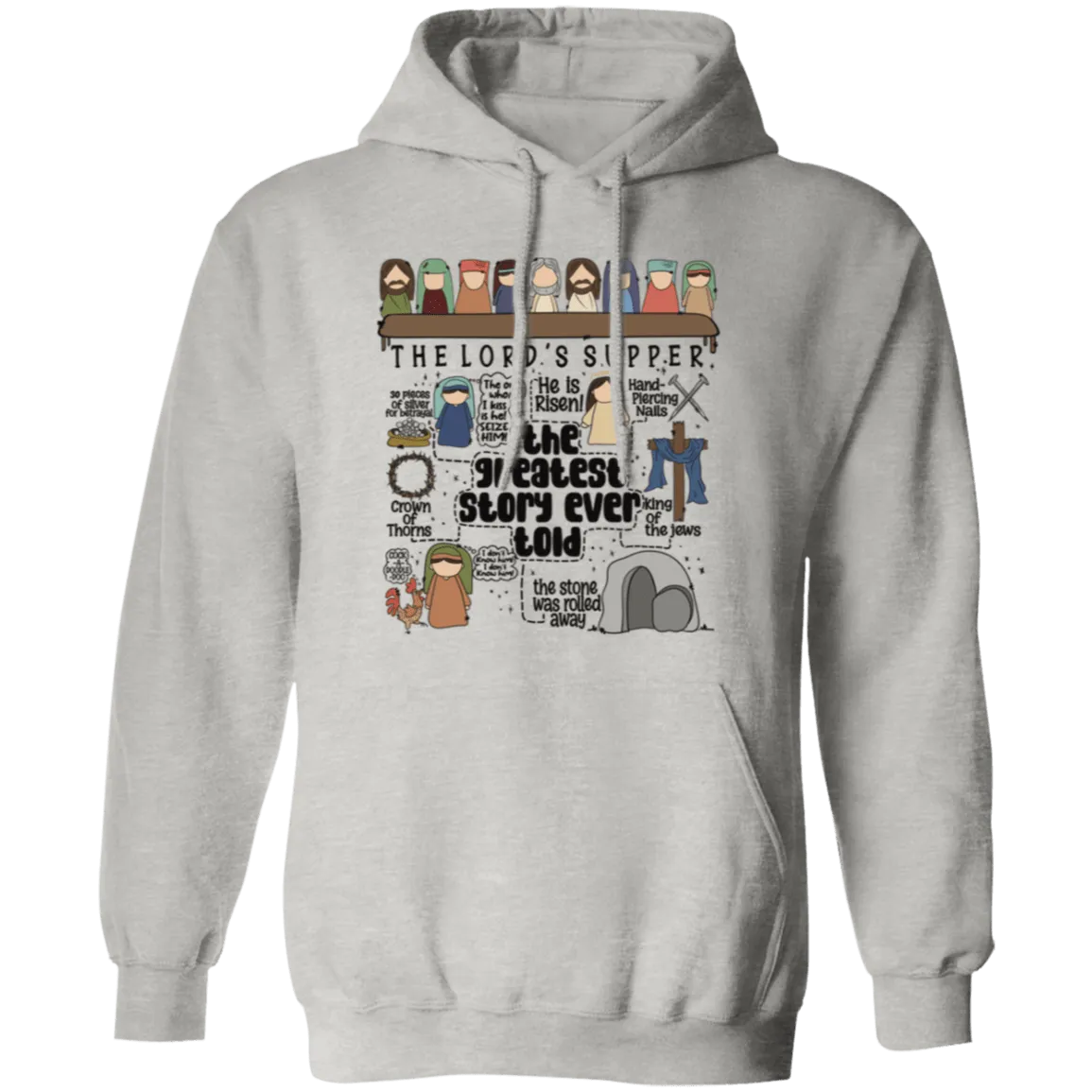 The Lord's Supper Pullover Hoodie