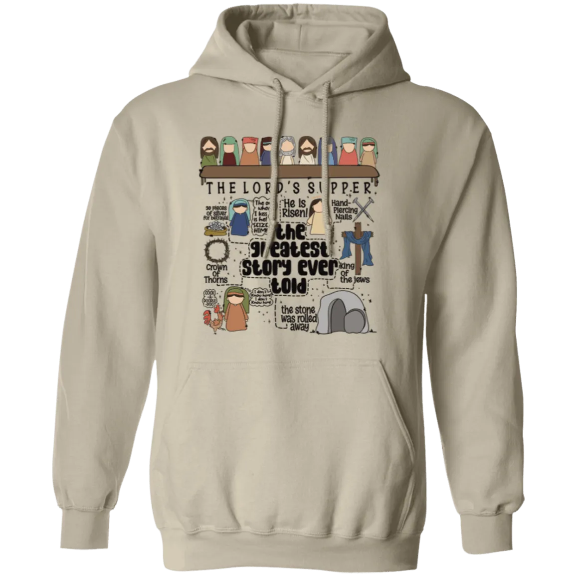 The Lord's Supper Pullover Hoodie