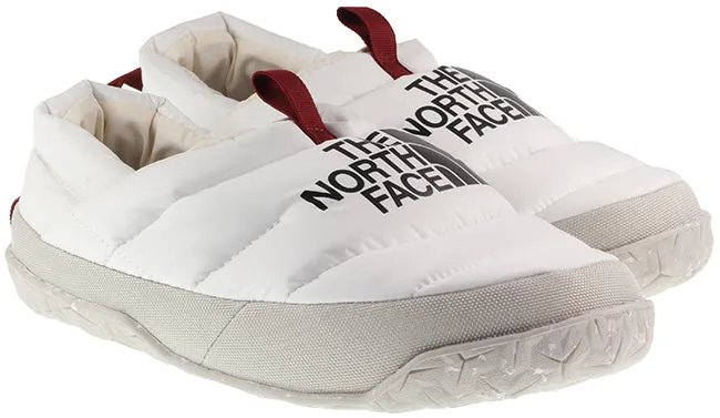 The North Face Mens Nuptse Winter Mules Gardenia White Black