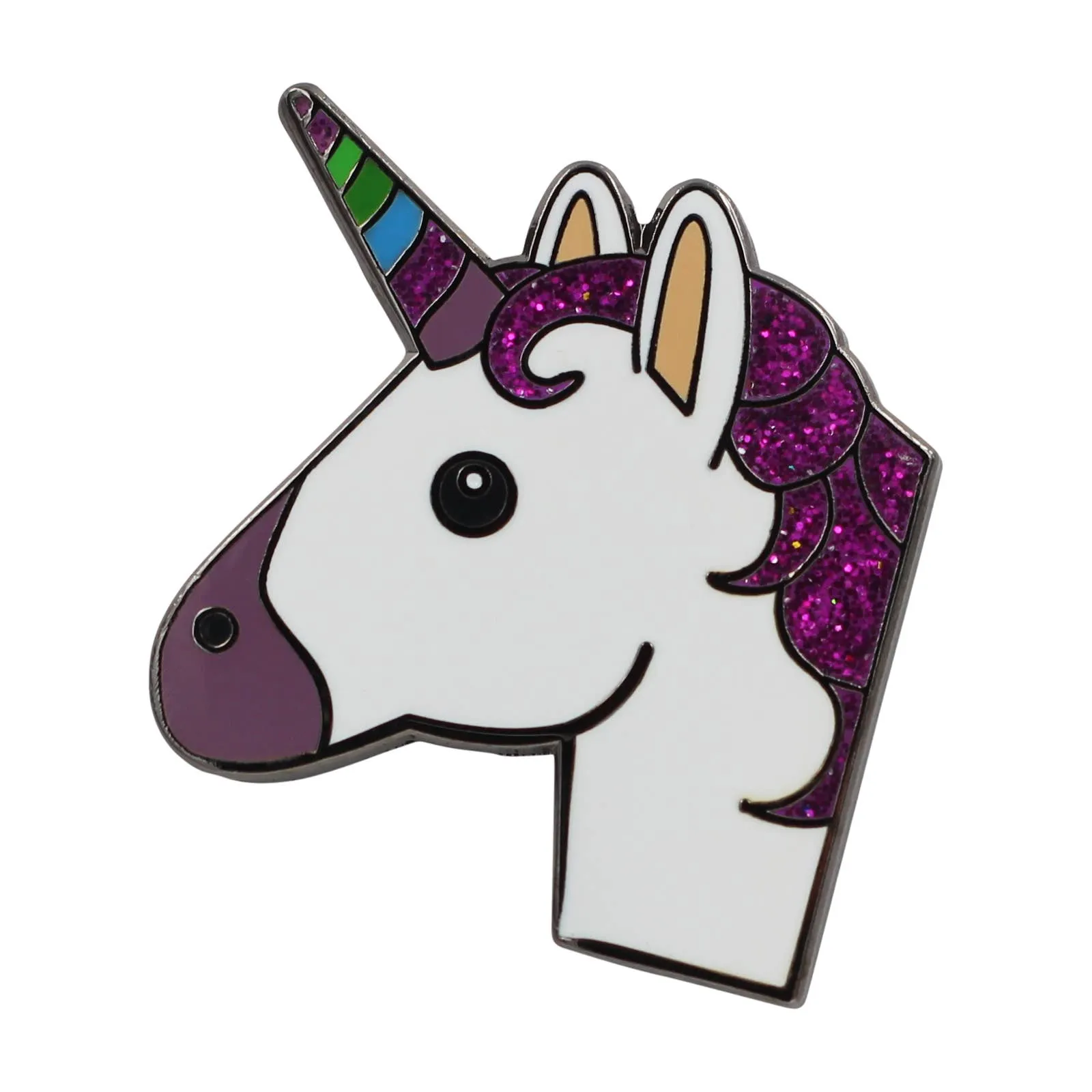 Unicorn Emoji Pin – Enamel Pin For Your Life