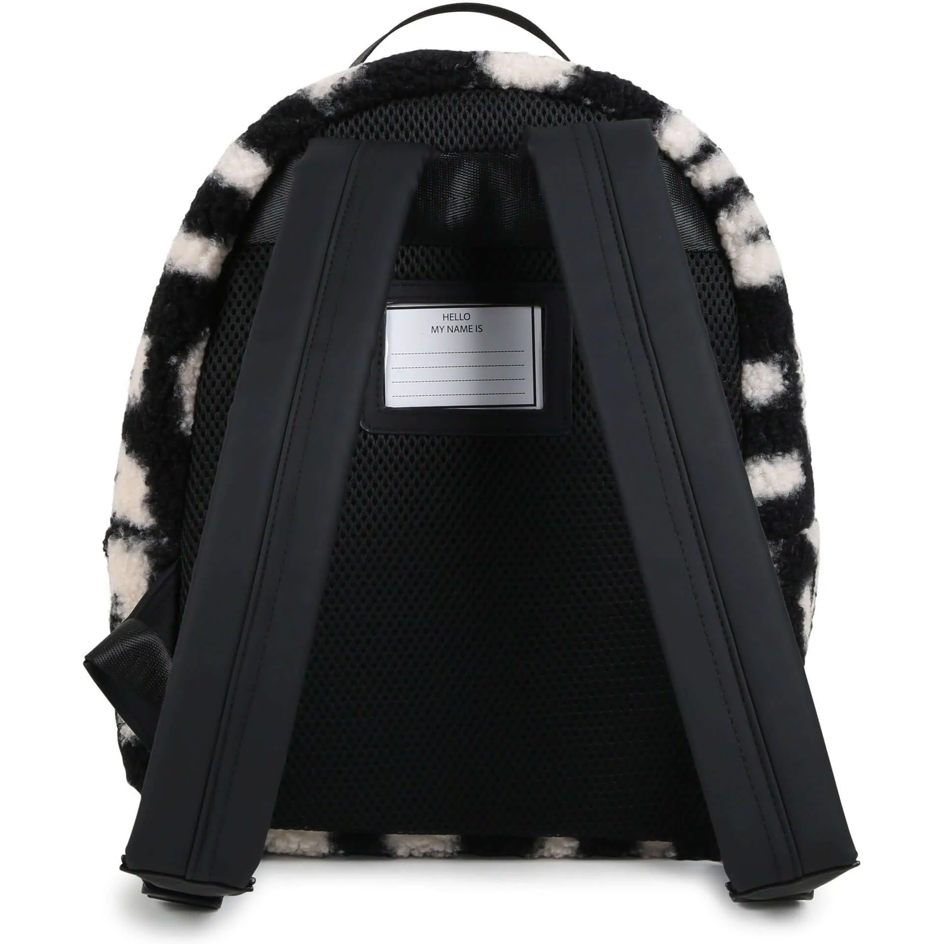 Unisex Black & White Backpack