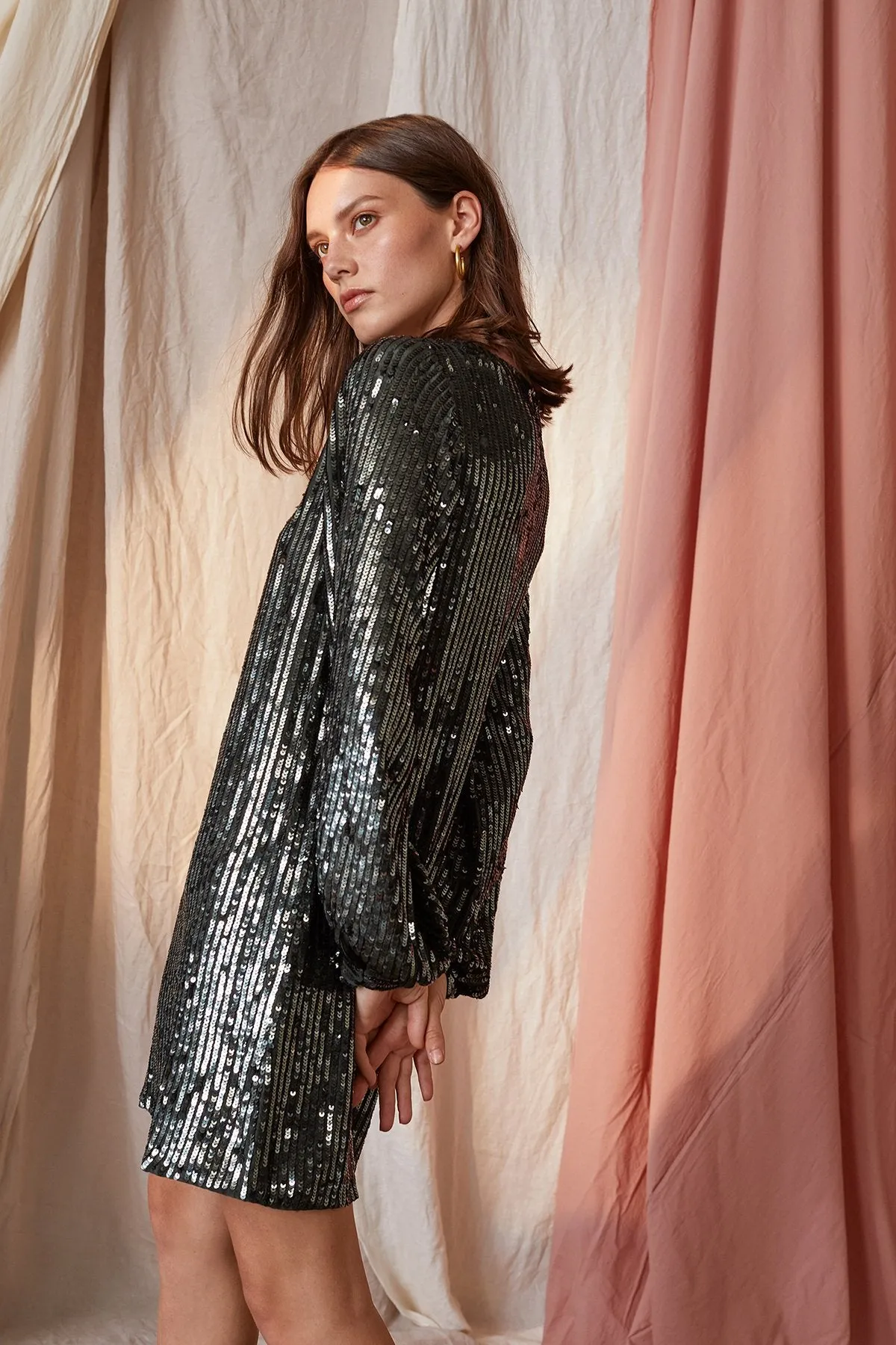 Velvet TRISTIE SEQUIN DRESS