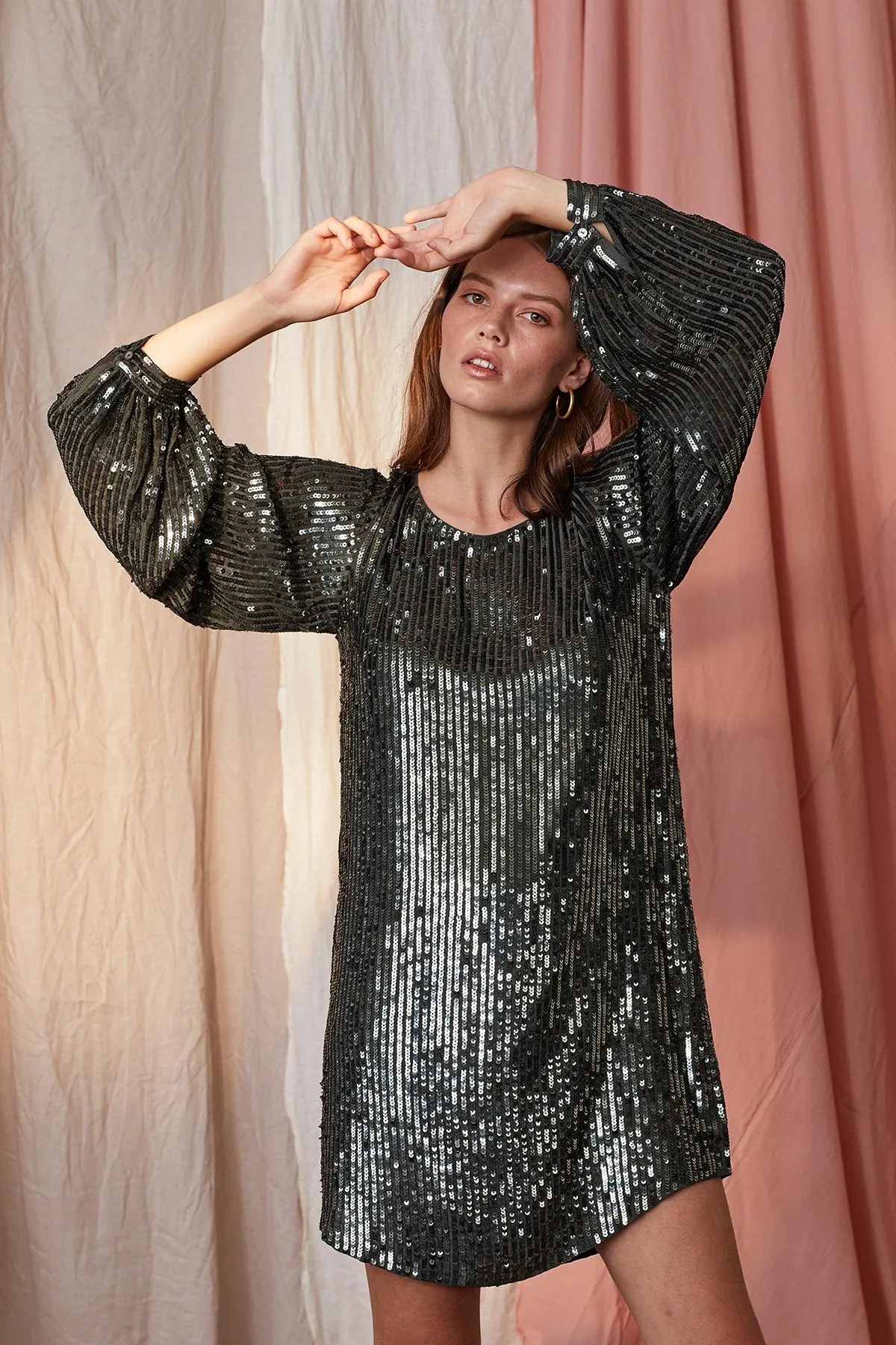 Velvet TRISTIE SEQUIN DRESS