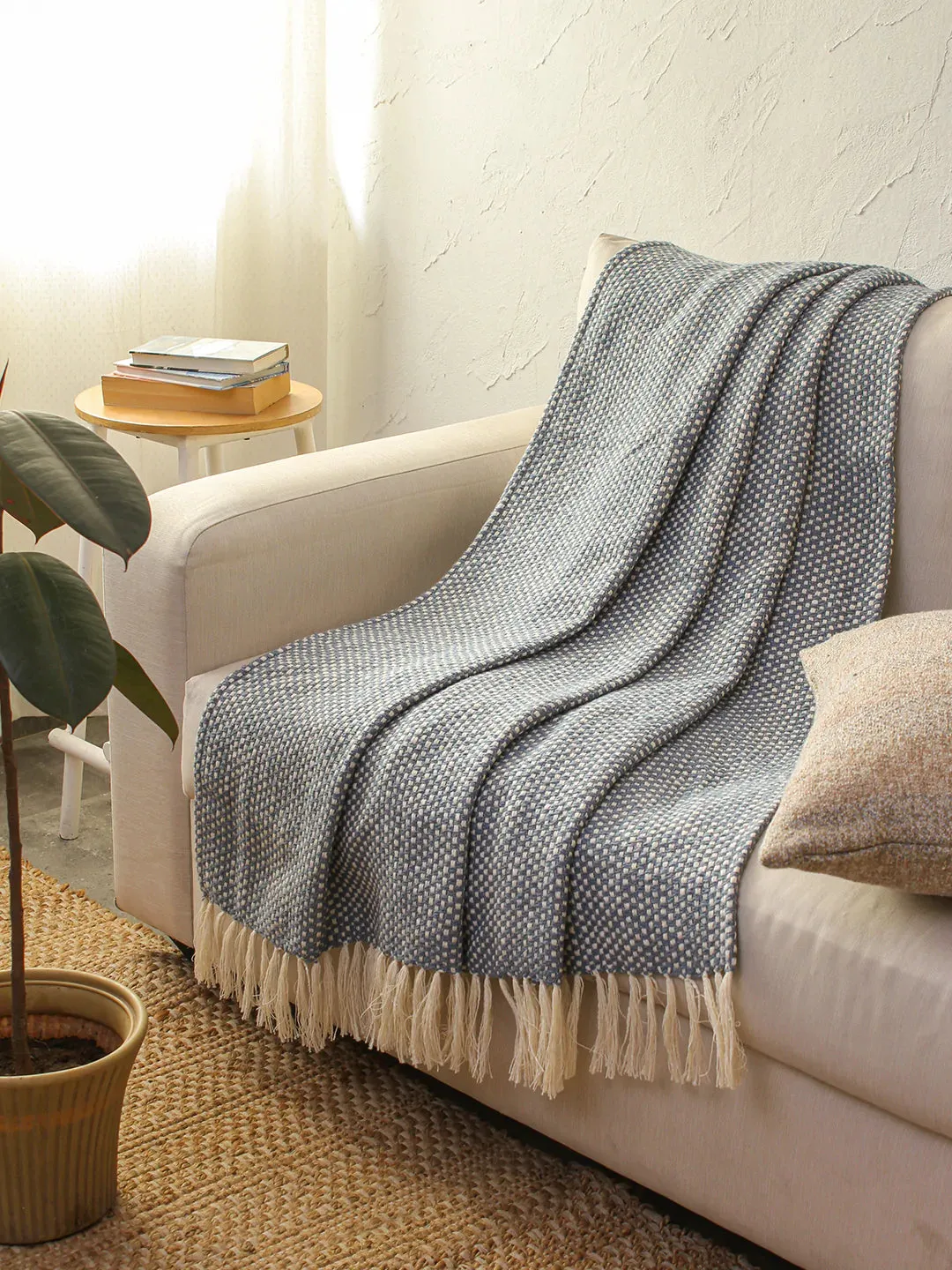 Vindhya Throw (Dark Blue)