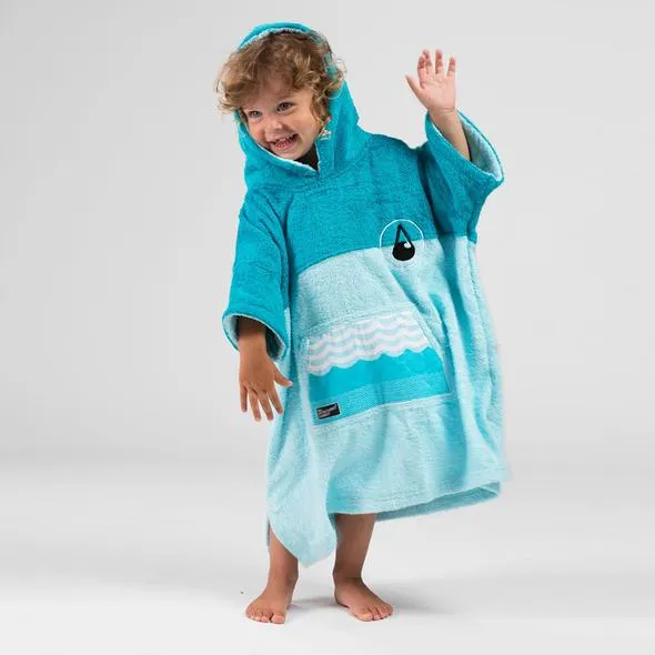 Wave Hawaii Style Poncho - Mini