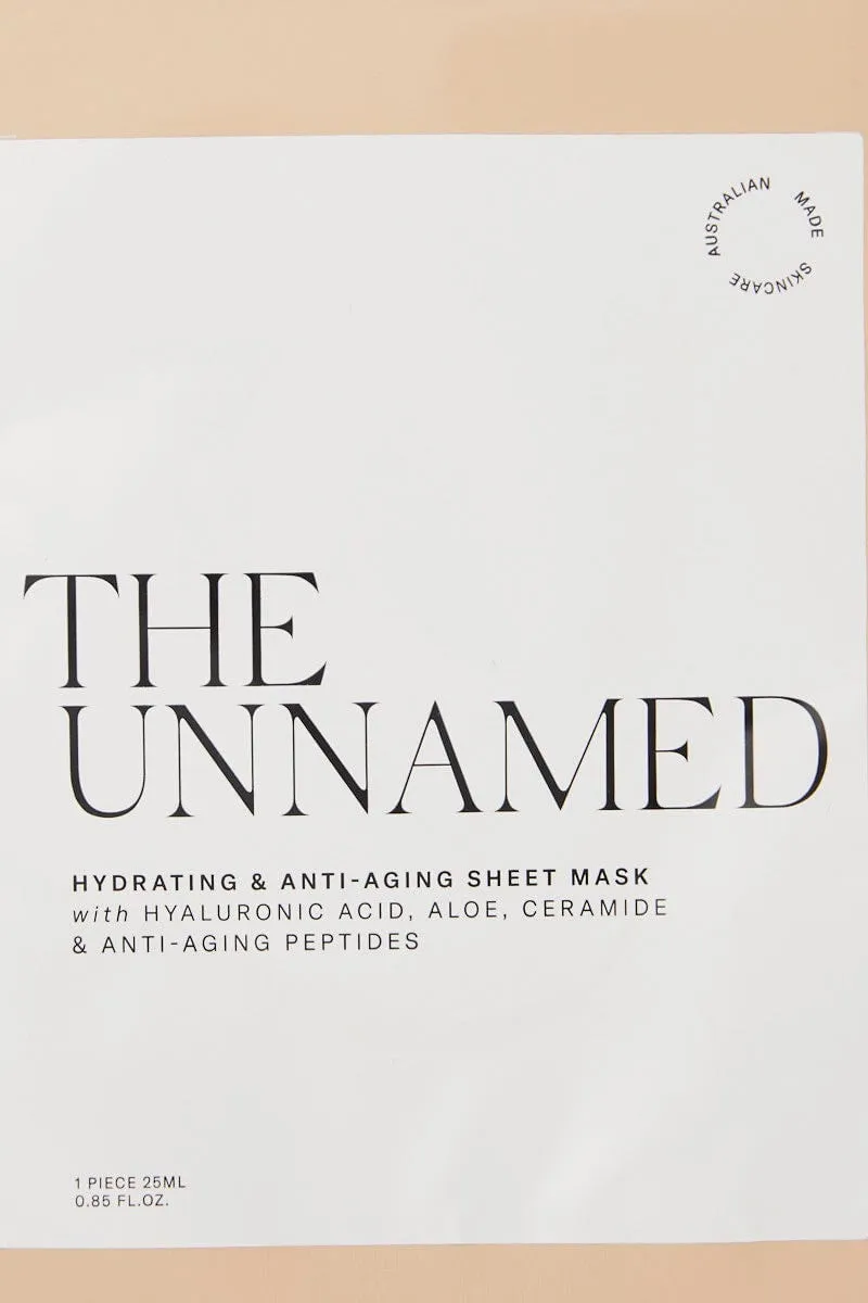 White The Unnamed Firming And Anti Ageing Sheet Mask