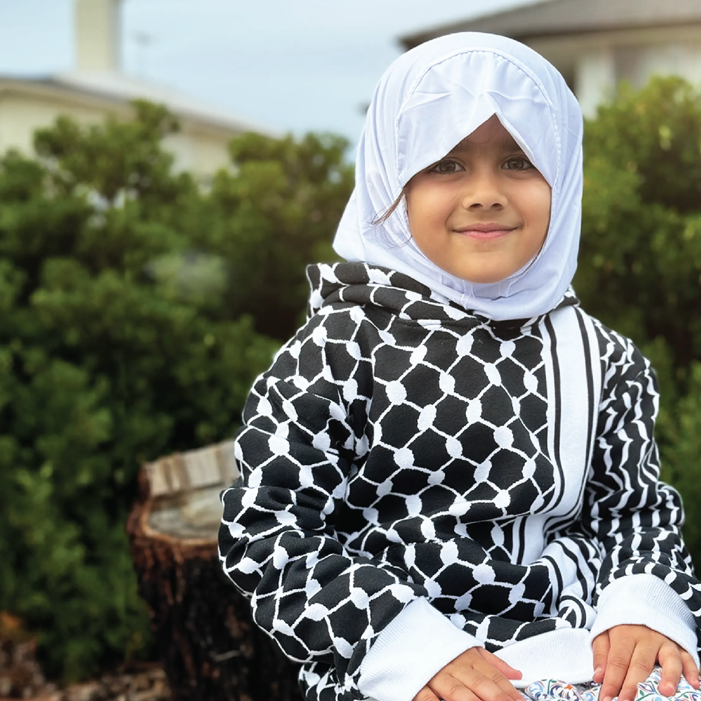 Winter Exclusive: Black & White Keffiyeh Hoodies - First in Australia!