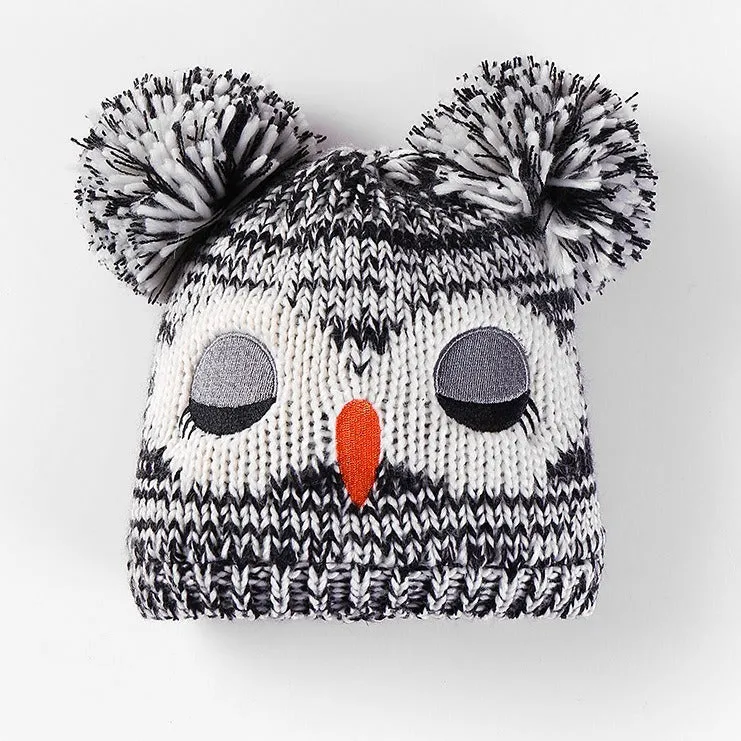 Wooly Sleeping Owl Winter Cap