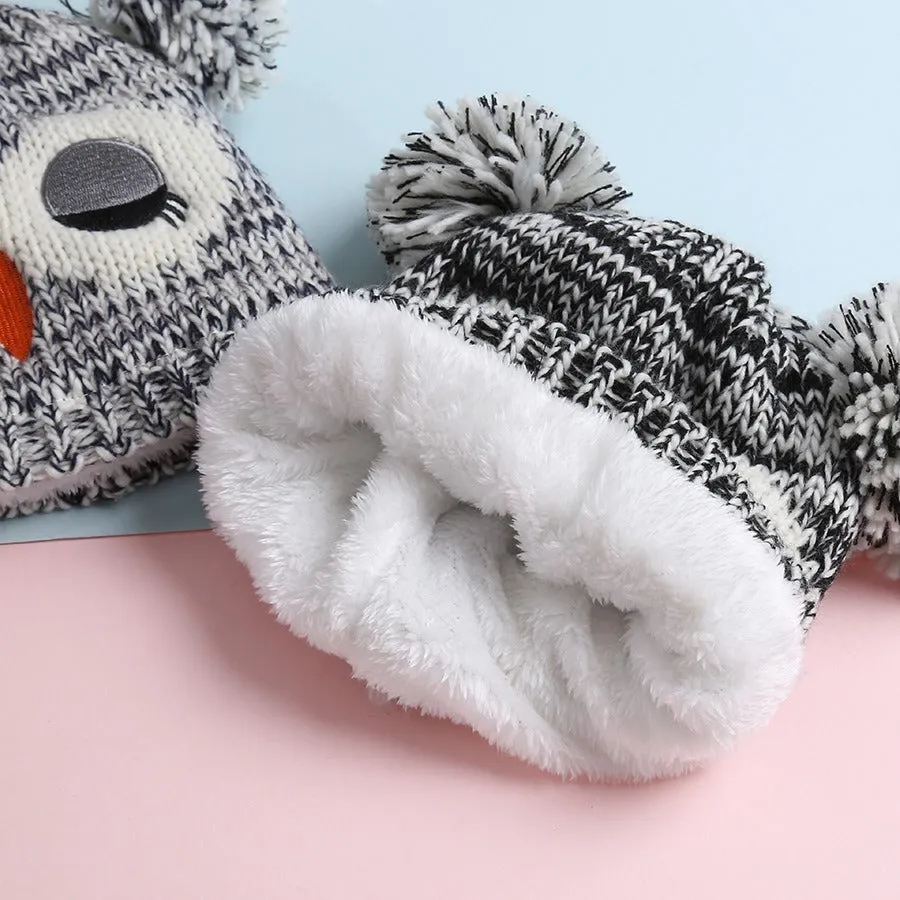 Wooly Sleeping Owl Winter Cap