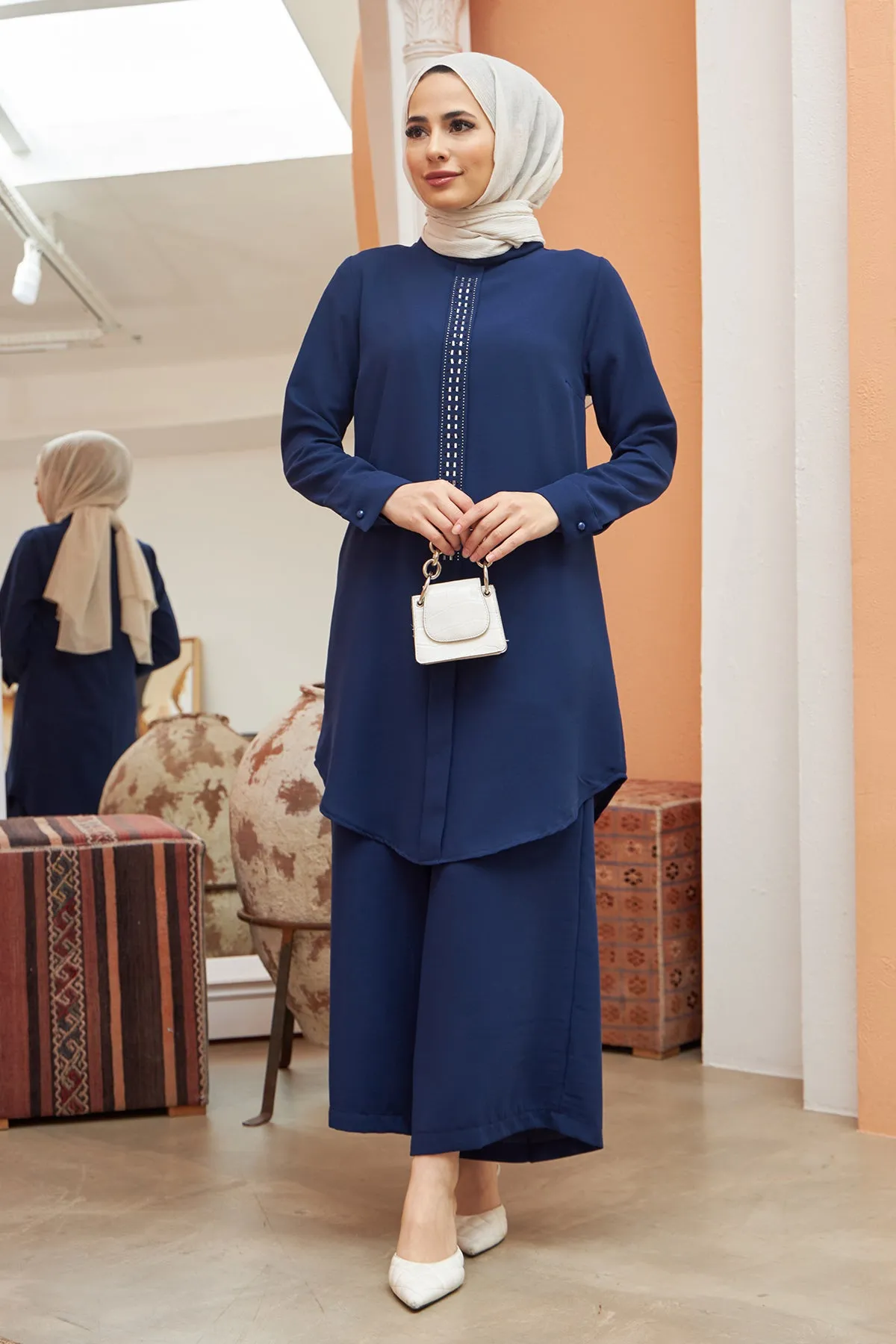 ZRF Women Front Stone Team - Indigo - Bollate